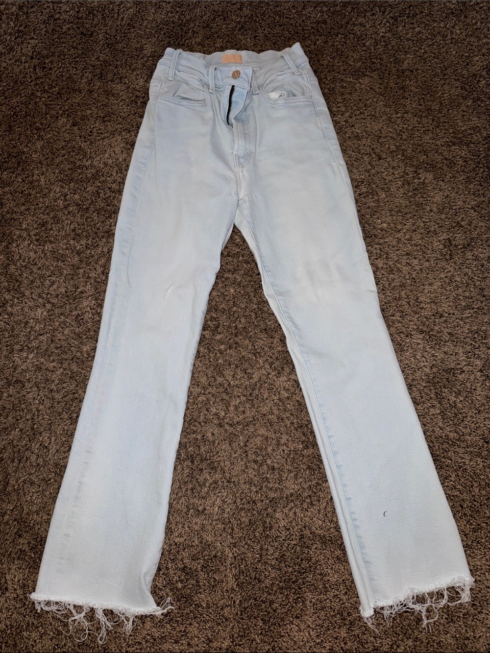MOTHER High-Rise Light Blue Women’s Jeans